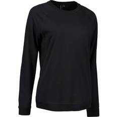 ID Core O-Neck Ladies Sweatshirt - Black