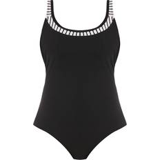 Fantasie San Remo Scoop Back Swimsuit - Black/White