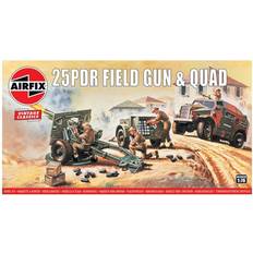 Airfix 25PDR Field Gun & Quad A01305V