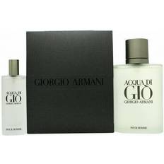 Giorgio Armani Men Gift Boxes Giorgio Armani Acqua Di Gio Pour Homme Gift Set EdT 100ml + EdT 15ml