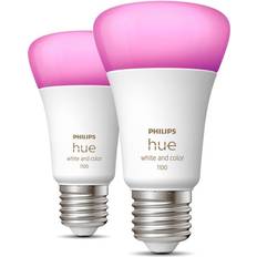 Hue pærer e27 Philips Hue Smart Light LED Lamps 9W E27