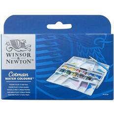 Winsor & Newton Cotman Watercolours Pocket Plus 12 Half Pans