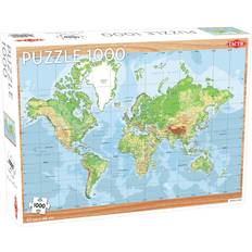 Tactic World Map 1000 Pieces