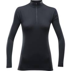Devold Pullover Devold Breeze Merino 150 Zip Neck Women - Black