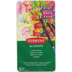 Derwent Penner Derwent Academy Colour Pencils 12 Tin