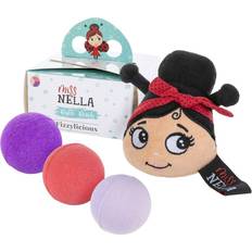 Dermatologisch getestet Badebomben Miss Nella Bath Bomb & Sponge Fizzylicious 3-pack