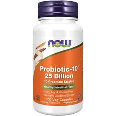 Now Foods Gut Health Now Foods Probiotic-10 25 Billion 100 pcs