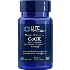 Life Extension Super Ubiquinol CoQ10 with Enhanced Mitochondrial Support 100mg 60