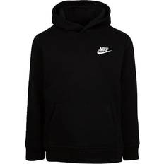 Nike Kid's Club Fleece Pull Over Hoodie - Black (86F322-023)