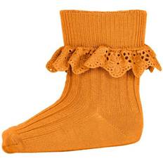 mp Denmark Lea Socks with Lace - Golden Spice (59045-4255)