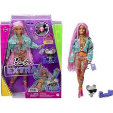 Mäuse Puppen & Puppenhäuser Barbie Barbie Extra Doll Pink Braids
