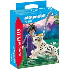 Tiger Actionfiguren Playmobil City Life Fighter with Tiger 70382