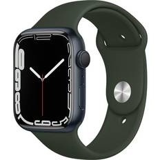 Apple EKG (Elektrokardiografi) - iPhone Smartklokker Apple Watch Series 7 Cellular 41mm Aluminium Case with Sport Band
