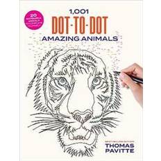 1,001 Dot-to-Dot Amazing Animals (Paperback)