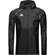 Adidas Men Rain Clothes adidas Core 18 Rain Jacket Men - Black/White