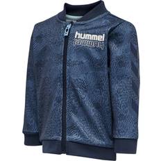Bomull Kofter Hummel Baily Zip Jacket - China Blue (212307-8252)