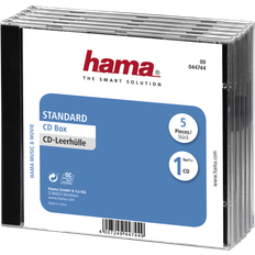 CD- & Vinyl-Aufbewahrung Hama Storage CD jewel case for 5-Pack