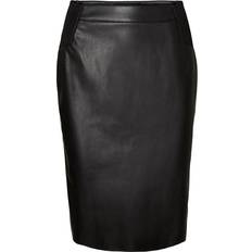 Slim-fit Röcke Vero Moda Buttersia High Waist Skirt - Black