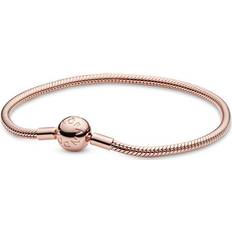 Rose Gold Jewelry Pandora Moments Snake Chain Bracelet - Rose Gold