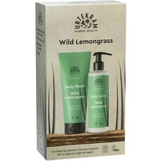 Tørr hud Gaveeske & Sett Urtekram Wild Lemongrass Body Lotion & Body Wash Care Set