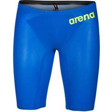 Clothing Arena Powerskin Carbon Air²Jammer Shorts - Electric Blue/Dark Grey/Fluoy