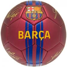 Supportereffekter FC Barcelona Matt Printed Signature Football
