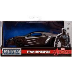 Biler Modellsett Jada Marvel Black Panther Lykan Hypersport
