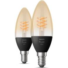 E14 white hue Philips Hue W LED Lamps 4.5W E14