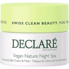 Sheabutter Gesichtsmasken Declaré Vegan Nature Night Spa Cream & Mask 50ml