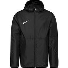 Jungen Regenbekleidung Nike Big Kid's Therma Repel Park Soccer Jacket - Black/White (CW6159-010)