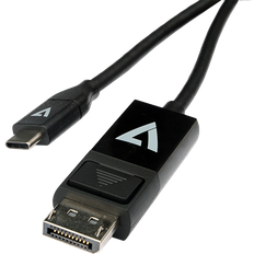 DisplayPort - USB C Kabler V7 USB C-DisplayPort 3.2 (Gen.1) 2m