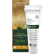 Volumen Haarfarben & Farbbehandlungen Logona Herbal Hair Colour Cream #200 Copper Blonde 150ml