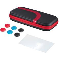 Schutz & -Aufbewahrung Hama Nintendo Switch Game Console Accessory Set - Black/Red