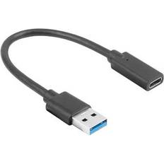 USB A-USB C M-F 0.2m