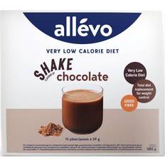 Glutenfri Vektkontroll & Detox Allévo Shake Chocolate VLCD 15 st