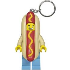 Nøkkelringer Lego Classic Hot Dog Man Key Chain with LED Light