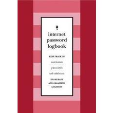 Data & IT Bøker Internet Password Logbook (Red Leatherette) (Innbundet)