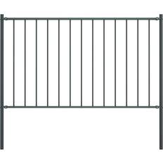 Gjerde vidaXL Fence Panel with Posts 170x150cm