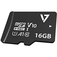 16 GB - microSDHC Memory Cards V7 MicroSDHC Class 10 UHS-I U1 A1 90MB/s 16GB