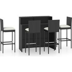 Outdoor Bar Sets vidaXL 3064883 Outdoor Bar Set, 1 Table inkcl. 4 Chairs