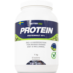 Beta-Alanin Proteinpulver Better You Pea & Oat Protein Blueberries & Vanilla 1kg