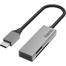 Minnekortlesere Hama USB 3.0 Card Reader for SD/microSD/SDHC/ microSDHC/SDXC/microSDXC (00200131)