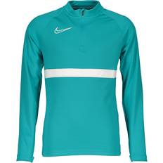 Nike Academy 21 Drill Top Kids - Turquoise/White