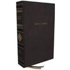 KJV, Personal Size Reference Bible, Sovereign Collection, Genuine Leather, Black, Red Letter, Thumb Indexed, Comfort Print (Innbundet)