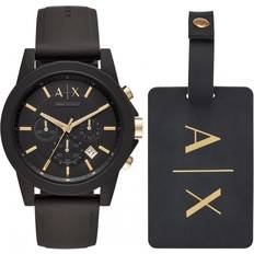 Armani Men Wrist Watches Armani Exchange Luggage Tag Gift Set (AX7105)