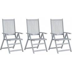 Reclining Chairs Patio Chairs vidaXL 310618 3-pack Reclining Chair
