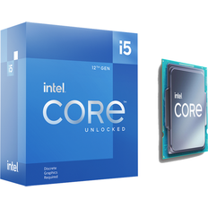 Intel Socket 1700 - Turbo/Precision Boost Prosessorer Intel Core i5 12600KF 3.7GHz Socket 1700 Box without Cooler