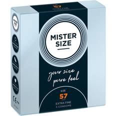 Schutz- & Hilfsmittel reduziert Mister Size Pure Feel 57mm 3-pack