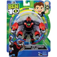 Ben 10 Toy Figures Playmates Toys Ben 10 Omni Kix Armor Four Arms 10cm