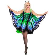 Widmann Butterfly Costume Green
